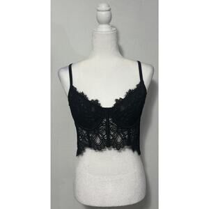 By Anthropologie Size L The Giselle Lace Bustier Intimates Feminine Romantic